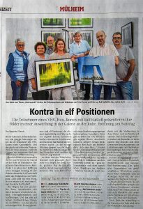 Ausstellung im Kunstbahnhof Mülheim in der Galerie an der Ruhr 11"Neue Mülheimer Künstler"