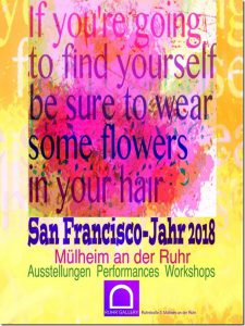 Plakate zum SAN FRANCISCO YEAR 2018 von Klaus Heckhoff gestaltet