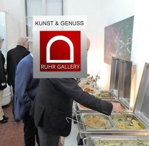 Auch Kunstliebe geht durch den Magen - Kunst & Genuss in der RuhrGallery